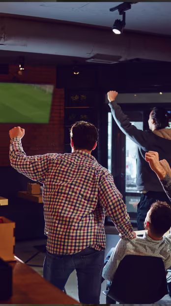 soccer fan background