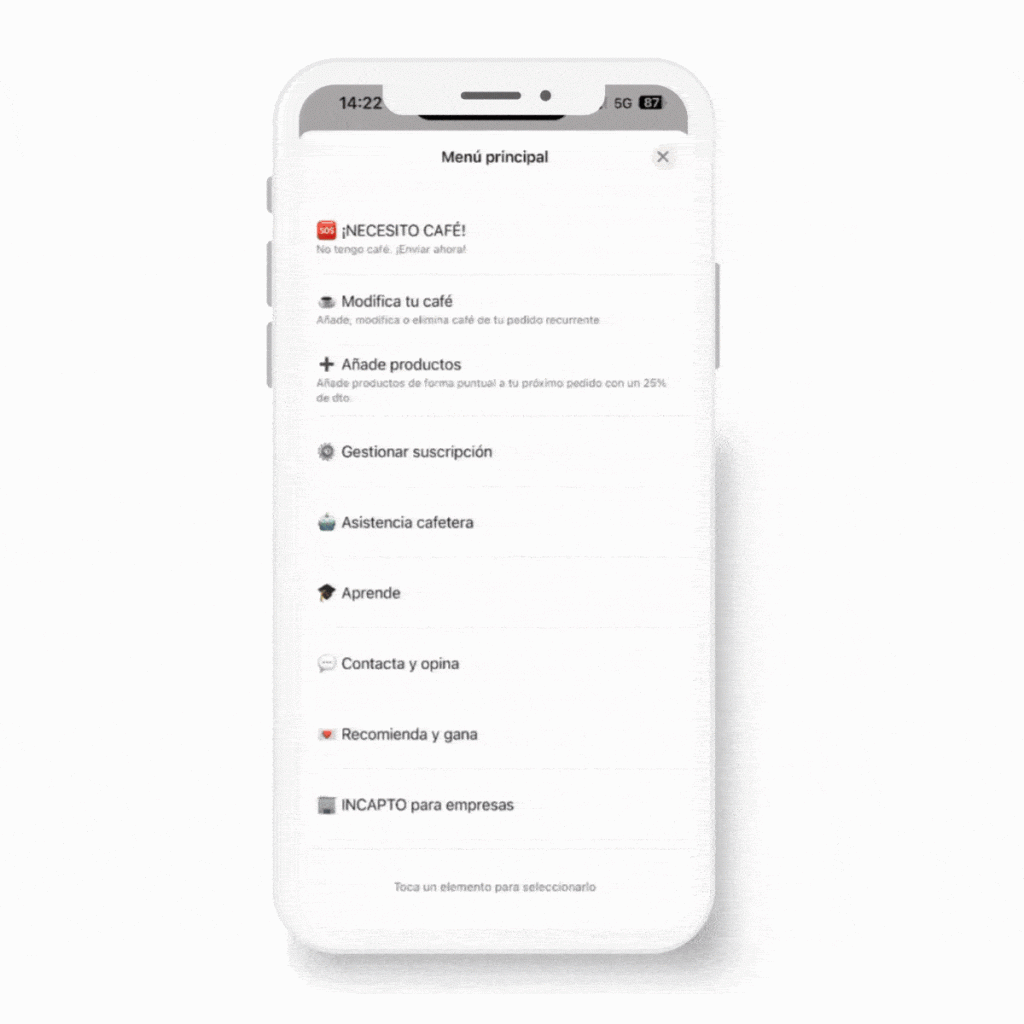 Incapto Whatsapp Carritto abandonado