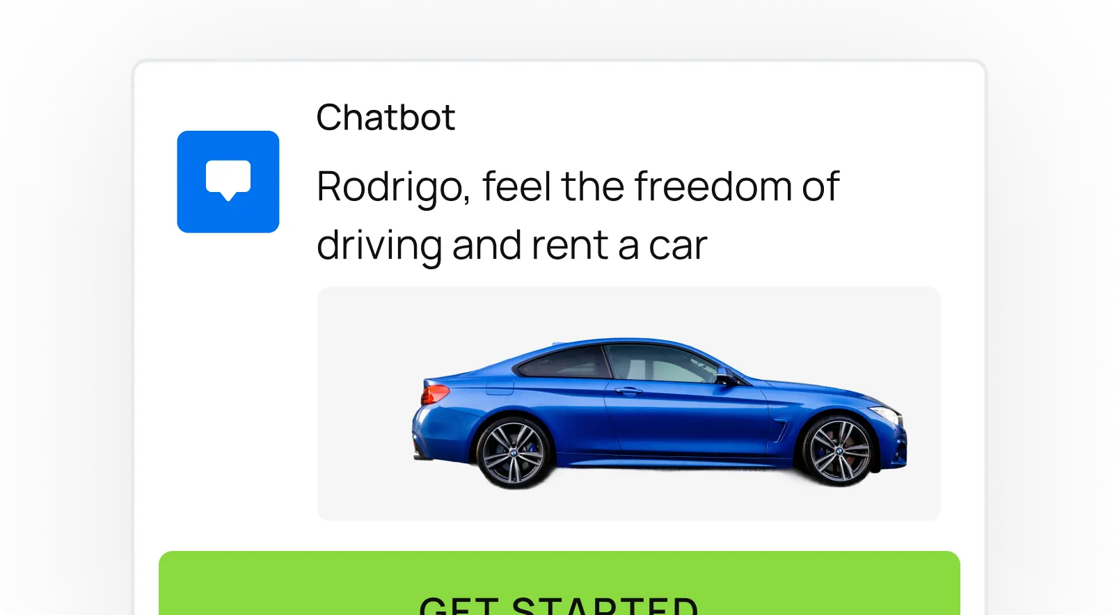 chatbot rich media en