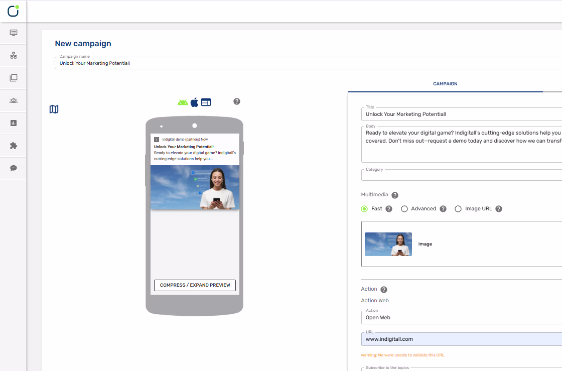 indigitall for credit unions