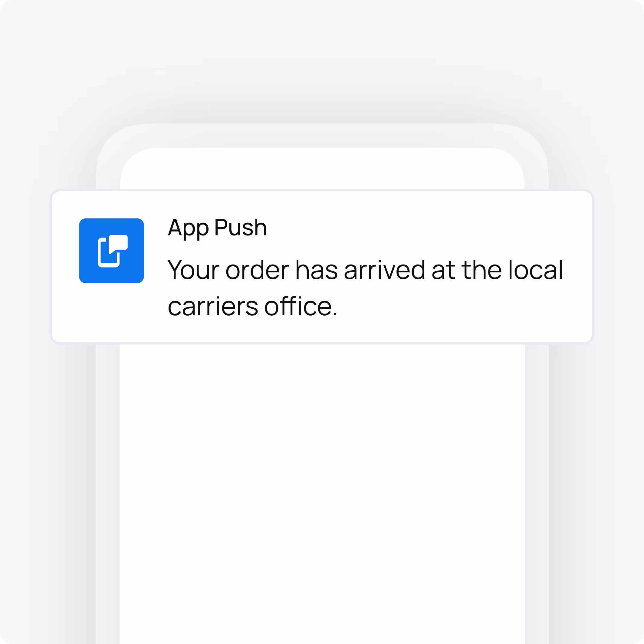 logistics app push
